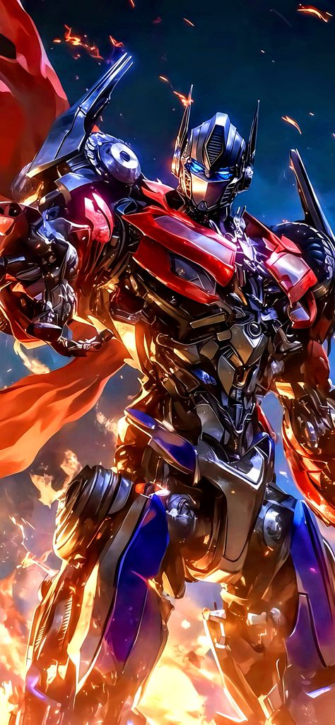 Female Optimus Prime, Transformers Optimus Prime Art, Optimus Prime Artwork, Optimus Prime Tfp, Transformers Comic Art, Kapten Marvel, Transformers Poster, Optimus Prime Wallpaper Transformers, Optimus Prime Art