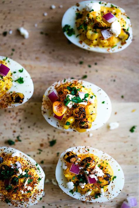 Devilled Eggs Recipe Best, Devilled Eggs, Best Deviled Eggs, Bite Size Appetizers, Deviled Eggs Recipe, Mexican Street Corn, Deviled Egg, Eggs Recipe, Street Corn