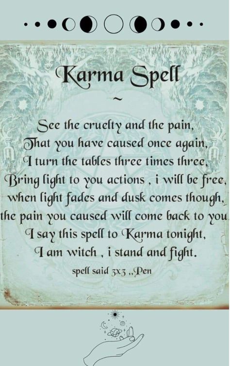 Witch Chants Magic Spells, Instant Wish Spell, Witchcraft Chants Magic Spells, Karma Chant Spell, Spell For Cheaters, Spells To Protect Yourself, Chants For Witches, Powerful Banishing Spell, Banishing Spell For Someone Else