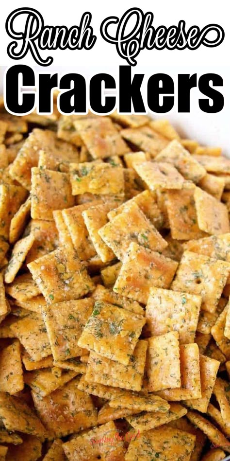 Dill Ranch Cheez Its, Dilly Ranch Cheez Its, Ranch Seasoned Cheezits, Recipes Using Cheez Its, Fiesta Ranch Crackers, Cheese Itz Recipes, Ranch Cheese Its, Flavored Cheez Its, Alabama Fire Crackers No Bake