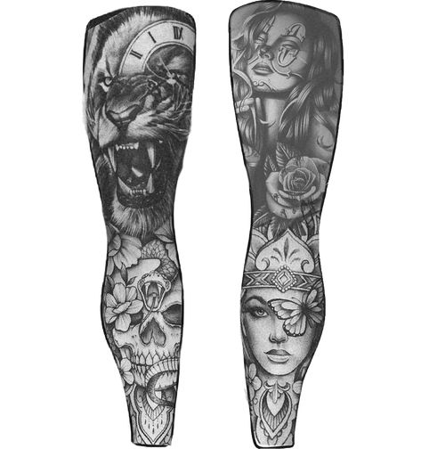 Men’s Full Leg Tattoo, Mens Leg Sleeve Ideas, Best Leg Sleeve Tattoos Men, Men's Leg Tattoos Sleeve, Women’s Leg Sleeve Tattoo Ideas, Men’s Leg Sleeve Ideas, Women Tattoos Leg Sleeve, Full Calf Tattoo Men, Tattoo Full Leg Man