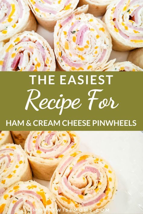 Ham And Cream Cheese Pinwheels, Ham And Cheese Rollups, Ham And Cheese Roll Ups, Cream Cheese Pinwheels, Ham And Cheese Pinwheels, Pinwheel Sandwiches, Pinwheel Appetizers, Cheese Pinwheels, Pinwheel Recipes