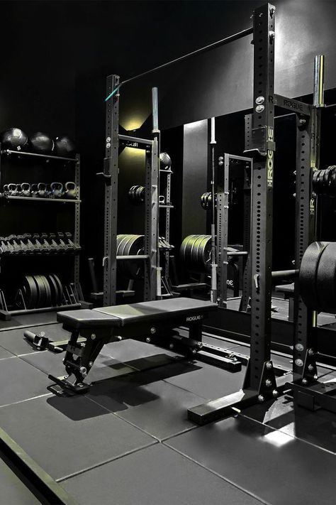 Small Home Gym Ideas, Luxury Home Gym, Home Gym Basement, Dream Home Gym, Dream Gym, Small Home Gym, Gym Design Interior, Luxury Gym, Home Gym Garage