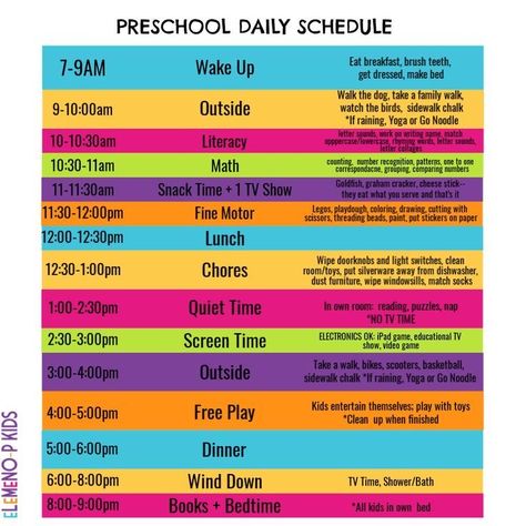 Preschool Weekly Schedule At Home, Prek Schedule Full Day At Home, Preschooler Schedule At Home, 2 Year Daily Schedule, Home School Schedule Daily Routines Preschool, Kindergarten Schedule At Home, Prek3 Homeschool Schedule, Home School Schedule Daily Routines Kindergarten, Pre K At Home Schedule