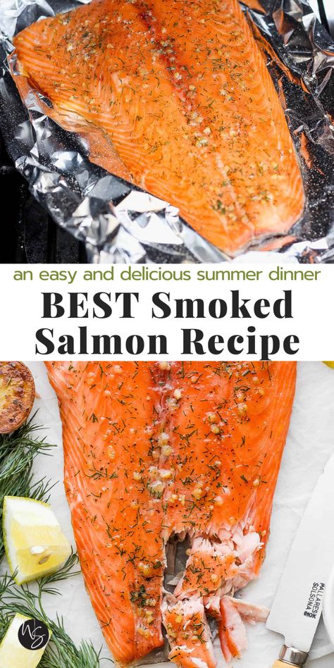 Gourmet Brunch, Smoked Fish Recipe, Easy Smoker Recipes, Smoked Salmon Recipe, Best Smoked Salmon, Pellet Smoker Recipes, Smoked Salmon Recipes, Traeger Recipes, Pellet Grill Recipes