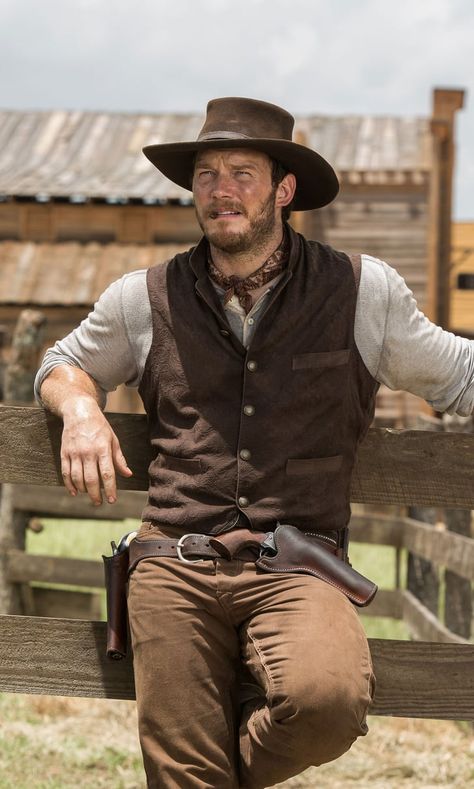 Western Cowboy Aesthetic Men, Outfit Mann, Cowboy Shoot, Snake Cowboy, Western Spaghetti, Magnificent 7, Magnificent Seven, Cowboy Outfit, The Magnificent Seven