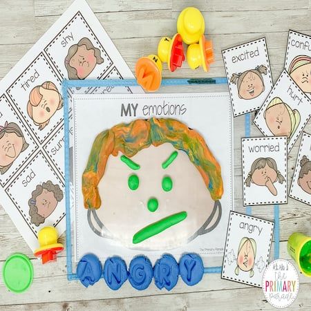 Feeling Activities For Preschool, About Me Preschool Activities, Feeling Activities, All About Me Preschool Activities, Playdough Activities Preschool, Kindergarten Readiness Activities, All About Me Theme, Preschool Playdough, Talk About Feelings