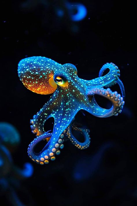 Underwater Ocean Photography, Ocean Animals Photography, Octopus Photography Underwater, Underwater Life Photography, Sea Animals Photography, Octopus Reference, Octopus Image, Octopus Art Drawing, Dangerous Sea Creatures