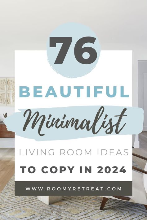 76 Minimalist Living Room Ideas That'll Make You Want to Toss EVERYTHING Simplistic Living Room Minimalist, Comfy Minimalist Home, Modern Simple Home Decor, Minimalist Great Room, Minamilism Interior Design, Nordic Minimalist Living Room, Living Room Inspo Minimalist, Mid Century Minimalist Living Room, Small Minimal Living Room