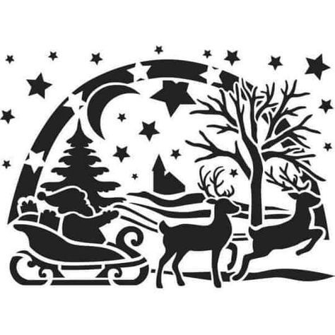 Deer Stencil, Stencils Printables Templates, Christmas Silhouette, Animal Stencil, Stencils Printables, Christmas Stencils, Silhouette Christmas, Free Stencils, Silhouette Stencil