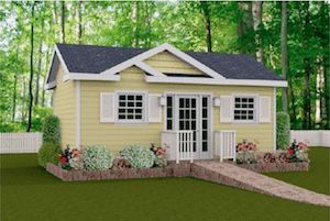 Grandma Pods, Granny Pods Floor Plans, Mother In Law Cottage, Flat Plan, Granny Pods, Mother In Law Suite, In Law House, Granny Pod, Backyard Cottage