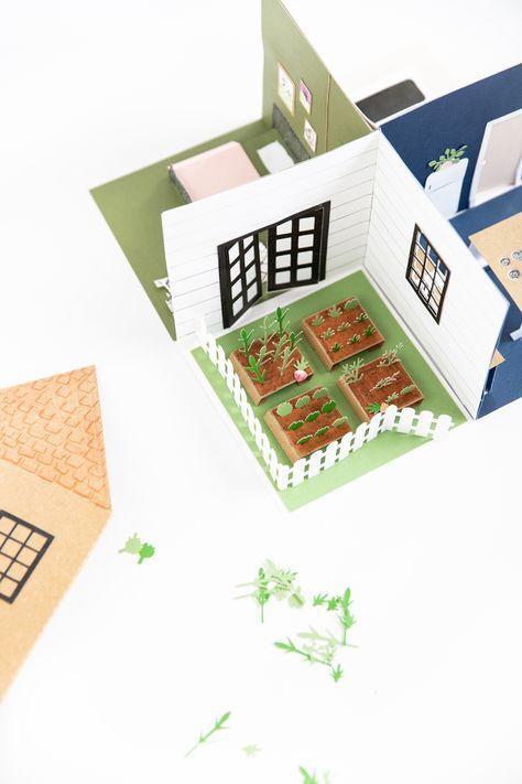 Paper Pop Up House, Pop Up House Template Free Printable, Pop Up Book Template Free Printable, Pop Up Paper House, Pop Up Paper Doll House, Mini Paper House, Pop Up Template, Paper House Printable, Paper House Diy