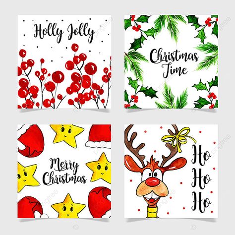 Homemade Christmas Cards Ideas, Cherry Leaves, Canvas Art Gifts, Xmas Drawing, Christmas History, Cute Christmas Cards, Christmas Cards Ideas, Diy Advent Calendar, Homemade Christmas Cards