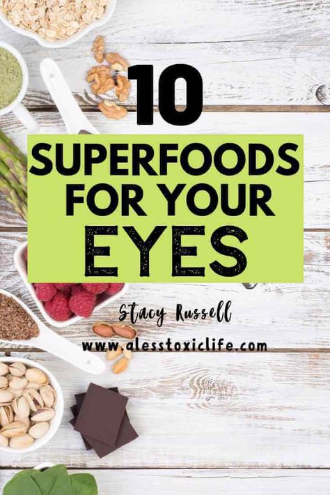 Try some of these whole foods for better health of your eyes and vision. #healthy #food #eyes Food For Eyes Health, Foods For Healthy Eyes, Best Foods For Eye Health, Healthy Eyes Remedies, Foods For Eye Health, Healthy Schedule, Eye Health Food, Eyesight Improvement, Eye Health Remedies