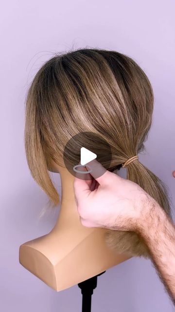 Short Mid Length Hair, Upstyles For Short Hair, Updos For Medium Length Hair Tutorial, Short Hair Updo Tutorial, Hair Updos Tutorials, Hair Hack, Up Dos For Prom, Updo Tutorial, How To Curl Short Hair