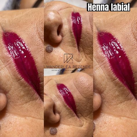 Henna labial 💋💄👄 Henna Lips, Henna, Lips