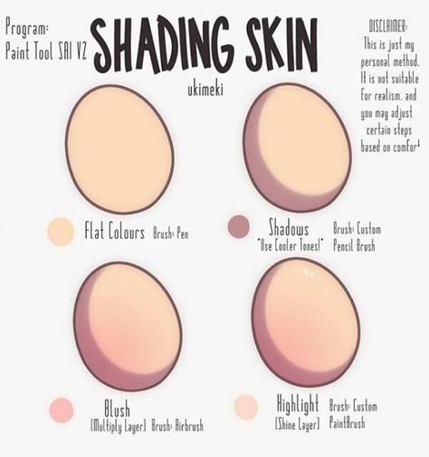 Art is Fun with Me on Instagram: “Just a quick and easy guide for shading skin. Or how to shade one skin tone exactly.🙂 • Creds to @ukimeki 💕 • • #drawing #draw #howtodraw…” الفن الرقمي, Skin Drawing, Drawing Hair, Blond Amsterdam, Shading Techniques, How To Shade, Coloring Tips, Digital Art Beginner, Coloring Tutorial