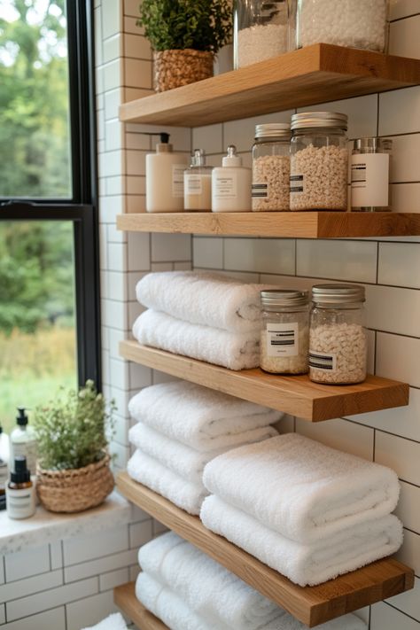 Wood accent wall bathroom