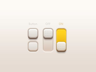 Buttons And Switches(PSD) dload link: http://dribbble.com/shots/797923-Buttons-And-Switches-PSD/attachments/81063 Switch Ui, Ui Buttons, Ui Components, Mobile Ui Design, Psd Designs, Ui Elements, Ui Inspiration, User Interface Design, Mobile App Design