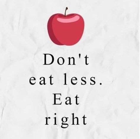 Healthy Food Quotes, Healthy Eating Quotes, Motivasi Diet, Eating Quotes, Diet Quotes, Nutrition Quotes, Healthy Quotes, Eat Less, Lifestyle Quotes