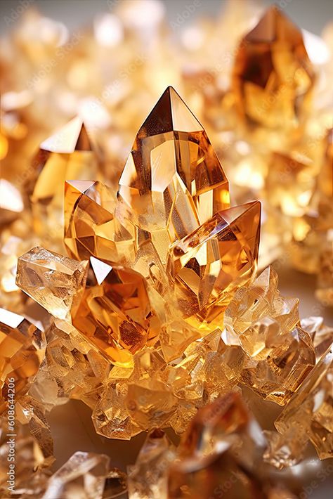 Yellow Crystals Aesthetic, Yellow Diamond Aesthetic, Citrine Crystal Aesthetic, Topaz Aesthetic, Gemstone Aesthetic, Magic Stones, Crystal Aesthetic, Mystical Jewelry, Beautiful Stones