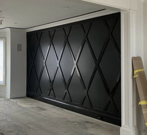 Trim Wall Design, Unique Wall Design, Custom Wall Design, Make Your Home Look Expensive, Interior Design Secrets, Trim Wall, Dining Room Design Luxury, Molding Ideas, Black Accent Walls