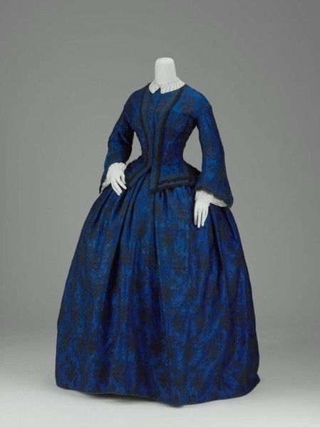 1850s Dress, 1850s Fashion, 1860 Fashion, 19th Century Clothing, 1800s Fashion, 19th Century Fashion, Century Clothing, Victorian Clothing, Antique Dress