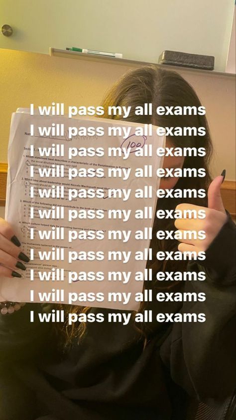 Pass My Exams, Studera Motivation, Materi Bahasa Jepang, How To Pass Exams, Exam Motivation, Manifesting Vision Board, Luck Quotes, Vision Board Affirmations, Affirmations For Happiness