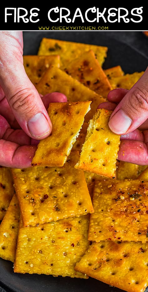 Firecrackers Recipe Crackers, Cajun Fire Crackers, Southern Living Fire Crackers Recipe, Firecracker Saltines Recipes, Spicy Saltine Crackers Firecracker, Sweet And Spicy Crackers, Smoked Saltine Crackers, Hot Oyster Crackers Recipe, Best Dang Crackers