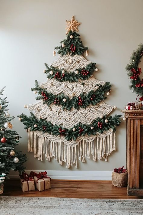 Easy macrame wall hanging