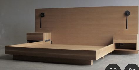 Beautiful Bed Designs, Platform Bed Designs, Wood Bed Design, Studio Desk, Bed Frame Design, Wooden Bed Design, Bed Design Modern, Bedroom Bed Design, Night Stands