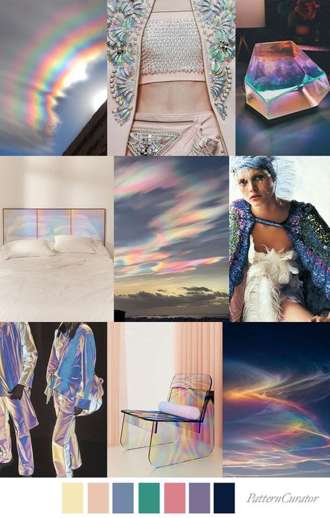 Pattern Curator color, print & pattern trends, concepts, insights and inspiration Fashion Design Inspiration Board, Mood Board Fashion Inspiration, Pattern Curator, Fashion Trending Moodboard, Inspiration Moodboard, Fashion Trend Forecast, Iridescent Color, Color Trends Fashion, Fashion Inspiration Board