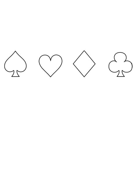 Playing Card Symbols Tattoo, Ace Cards Tattoos, Suits Of Cards Tattoo, Club Card Tattoo, Card Game Tattoo, Card Symbol Tattoo, Ace Of Clubs Tattoo, Card Suit Tattoo, Playing Cards Tattoo Design