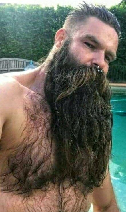 A MASSIVE HAIRY BEARDED EXPLOSION Long Beard Styles, Beard Styles Short, Beard Envy, Long Beard, Beard Care Products, Epic Beard, Big Beards, Beard Hairstyle, Short Beard