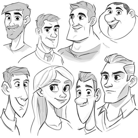 Trying out a slight different style. Still cartoony but more like the recent direction from disney. Hope you like it. Which slide do you… Mitch Leeuwe Character Design, Disney Style Drawing, Mitch Leeuwe, Sketch Disney, Disney Art Style, رسم كاريكاتير, Drawing Cartoon Faces, Drawing Hands, 얼굴 그리기