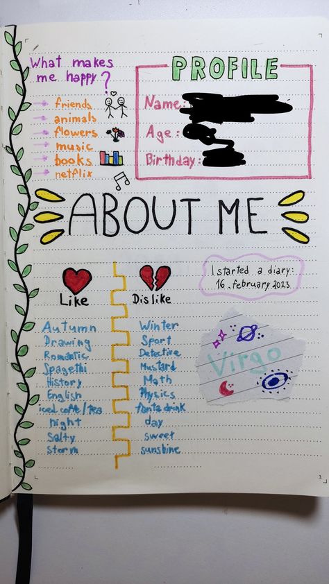 Diary First Page, Snap Food Home, Personal Diary Ideas, Diary Writing Ideas Personal, Making Diary, Dairy Writing, Journal Mood Tracker Ideas, Journal Ideas Templates, Mood Tracker Ideas