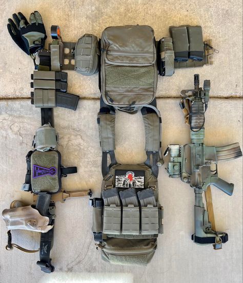 Plate Carriers Tactical Setup, Plate Carrier Setup, Tactical Solutions, Battle Belt, Tactical Kit, Army Gears, Tactical Life, Tactical Helmet, Edc Tactical