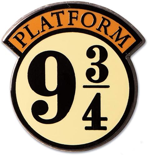 Amazon.com: Ata-Boy Harry Potter 9 3/4 Hogwarts Express 1" Full Color Enamel Pin: Clothing Harry Potter Diy Crafts, Harry Potter Christmas Ornaments, Harry Potter Theme Birthday, Harry Potter 9, Harry Potter Cartoon, Harry Potter Art Drawings, Harry Potter Classroom, Harry Potter Halloween, Harry Potter Images