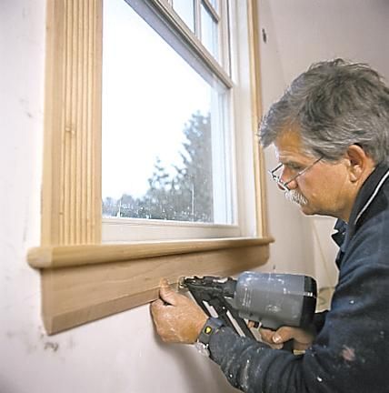 Tom Silva's step-by-step instructions for one of his favorite jobs—installing window casings. Window Casings, Window Trims, Interior Window Trim, Trim Carpentry, Hantverk Diy, Finish Carpentry, Interior Window, Trim Ideas, Window Casing