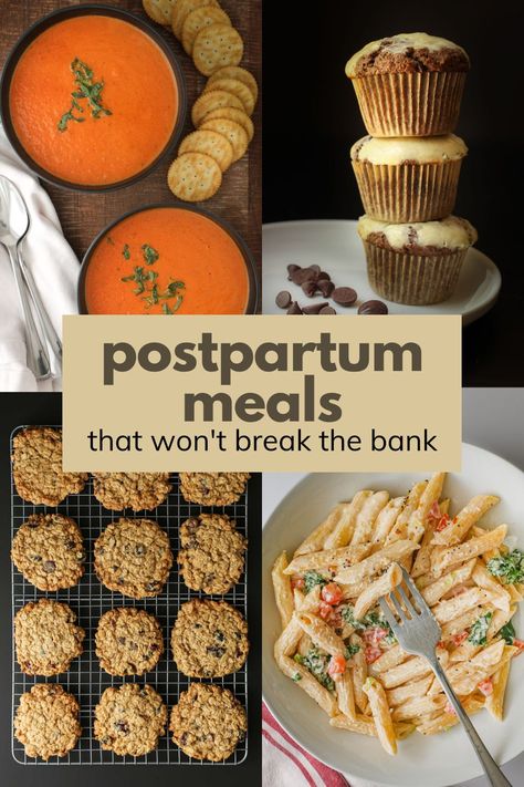 Easy Postpartum Meals, Meals Postpartum, Passover Plates, New Mom Meals, Pregnancy Freezer Meals, Postpartum Meals, Good Meals, Recovery Food, Meal Train Recipes