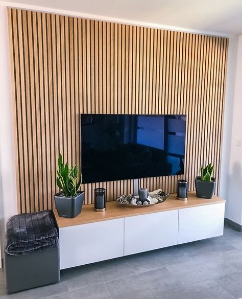 Rustic Tv Wall, Tv Kastenwanden, Tv Mounted, Tv Fal, Modern Tv Wall Units, Modern Tv Wall, Wall Tv Unit Design, Tv Wand, Living Room Tv Unit Designs