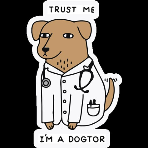 Cute Veterinarian Drawings, Veterinary Drawing, Veterinarian Sticker, Vet Drawing, Vet Illustration, Veterinary Stickers, Veterinary Memes, Veterinary Aesthetic, Vet Stickers