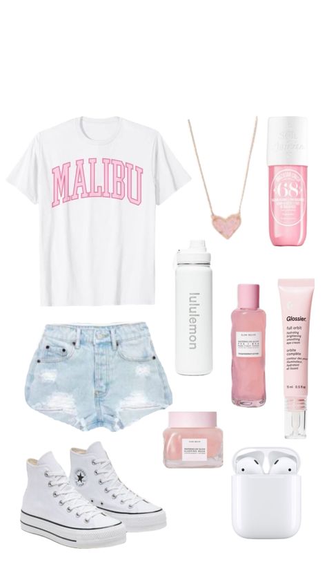 #preppy Outfit For Summer, Preppy Fits, Preppy Summer Outfits, Teen Outfits, Preppy Stuff, Casual Preppy Outfits, Trendy Outfits For Teens, Cute Preppy Outfits, Preppy Summer