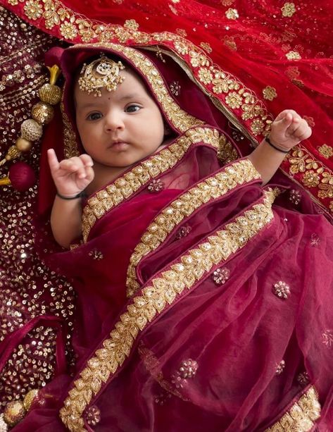 people Newborn Indian Outfit, 1 Month Girl Baby Shoot, Cute Baby Girl Photoshoots, Navaratri Baby Photoshoot Ideas, Baby Girl Shoot Ideas, Dasara Baby Photoshoot Ideas, 1 Month Baby Girl Photoshooting Ideas, Baby Girl Photoshooting Ideas At Home, Mom Lehenga