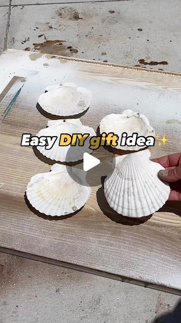 Michelle McRae | “Shelly” Your DIY BFF on Instagram: "Details 👇🏽

When I was at the beach last week, I saw someone selling the sweetest seashell dishes I ever did see. And they were selling for $20-30+/each. So I did a little googling, bought a box of seashells, grabbed some glue and a few pretty napkins and made some myself. They are so easy to make, cost so little and will make such sweet gifts (“something blue” 💙 engagement or bridesmaid gifts, wedding favors, Mother’s Day, housewarming, and teacher gifts; birthday, beach-themed or “just because” gifts). Let’s just say everyone is getting a little DIY decoupaged dish this holiday season. 🎁 

Comment “SHELL” for links 🔗 (earns commissions)‼️

#easydiy #diygiftideas" Glue For Shell Crafts, Fall Seashell Crafts, Diy Mother Days Gift Ideas, Diy Crafts With Shells, Diy With Shells, Seashell Crafts Diy, Crafts With Seashells, Diy House Warming Gift, Diy Seashell Crafts