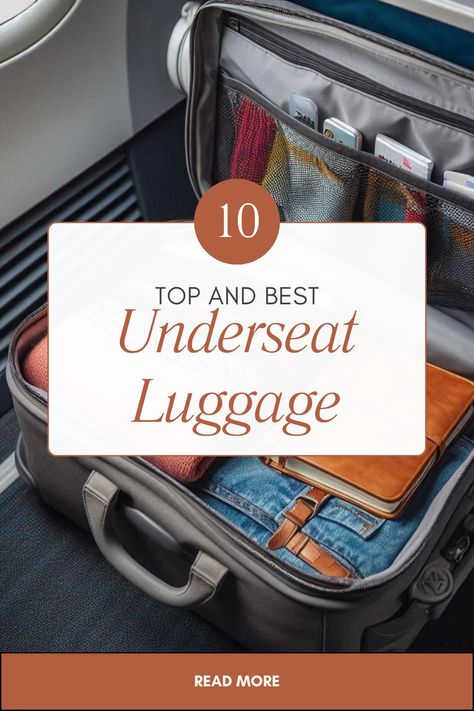 best underseat luggage 2024 Carry On Luggage Packing List, Under Seat Luggage, Hand Luggage Essentials, Underseat Carry On Luggage, Travel Carry On, Under Seat Carry On Bag, It Luggage, Personal Item Bag Travel, International Carry On Luggage