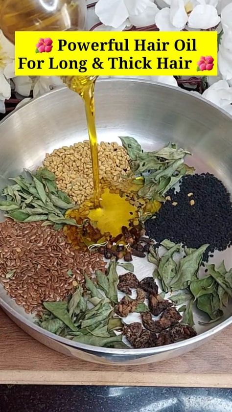 Shiny Hair Tips, Homemade Hair Oil, Herbs For Hair Growth, Quick Hair Growth, Shorts Hair, Homemade Hair Treatments, Fast Hair Growth, Henna Powder, Herbs For Hair