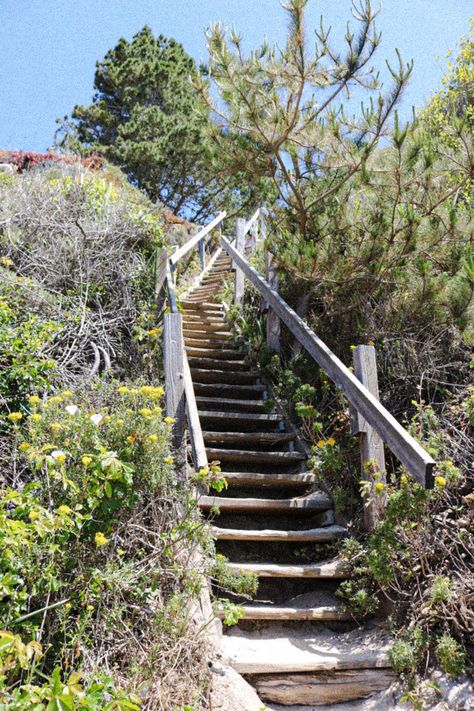 Beach Stairs, Gothic Manor, Monterey, Instagram Aesthetic, Summer House, Monument, Stairs, California, Photography