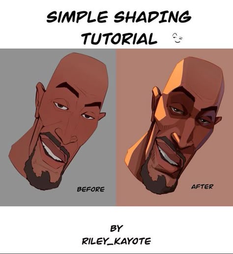 Artist Help | Juliet Siegel on Instagram: "simple shading tutorial by @riley_kayote ! ••• @riley_kayote is an incredible illustrator & they post so many helpful tips and incredible artwork!! GO FOLLOW!💗 •••• 🎨✨💗✨🎨 ❤︎❤︎ feel free to promote yourself in the comments!! let’s all connect & uplift eachother!💗 ⭐️🎀: follow @artistthelp for more artist based content!! ❤︎❤︎🎨🎨❤︎❤︎ #artistcommunity #artist #art #artistsupport #supportlocalartists #artwork #artisthelp #arthelp" Shading Tutorial, رسم كاريكاتير, Shadow Drawing, 얼굴 드로잉, Digital Art Beginner, Digital Painting Tutorials, Painting Tutorials, Art Tutorials Drawing, Digital Art Tutorial