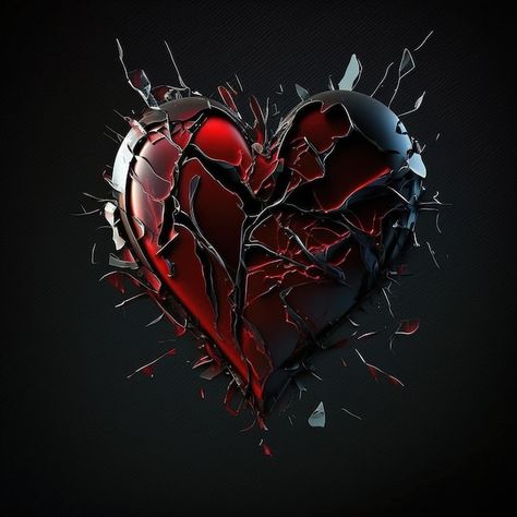 Design of a glass heart broken into piec... | Premium Photo #Freepik #photo #shatter #heart-break #crush #fragment Shattered Heart, Easy Drawing Steps, Scary Wallpaper, Ghost Photos, Heart Drawing, Heart Images, Heart Pictures, Photo Art Gallery, Easy Drawing